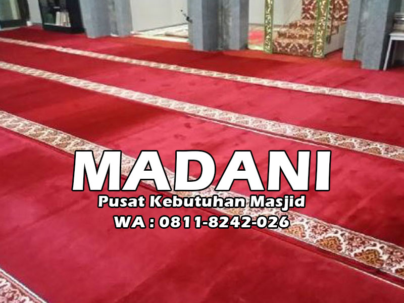 Pusat Karpet masjid daerah Bekasi import turki